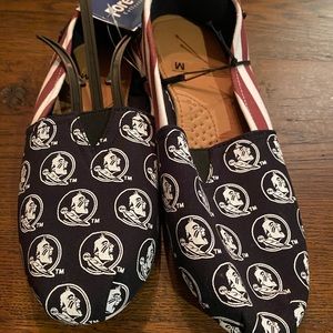 FSU slip on espadrille shoes NWT Size M (7-8)